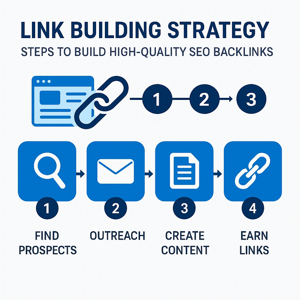 Link Building Strategy: Steps to Build High-Quality SEO Backlinks Link Building Strategy: Steps to Build High-Quality SEO Backlinks