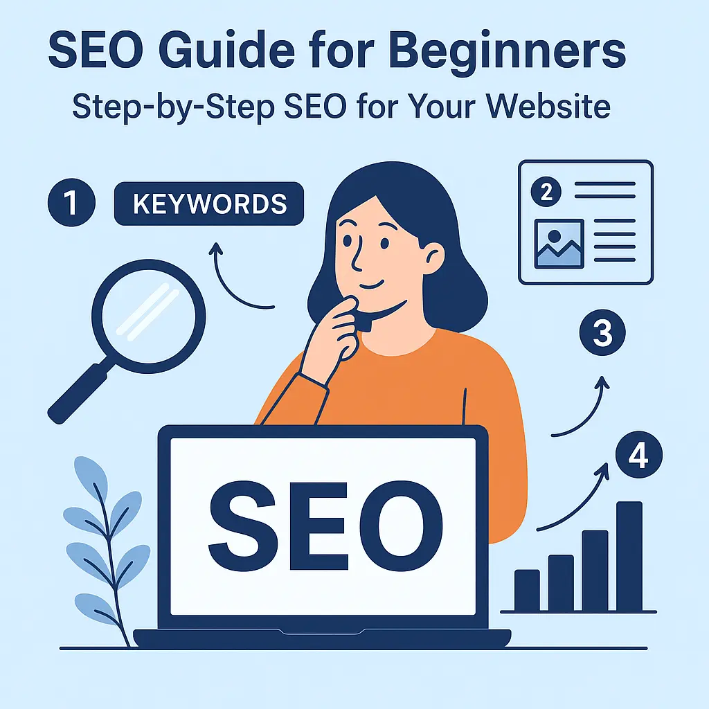 SEO Guide for Beginners – Step-by-Step SEO for Your Website SEO Guide for Beginners – Step-by-Step SEO for Your Website