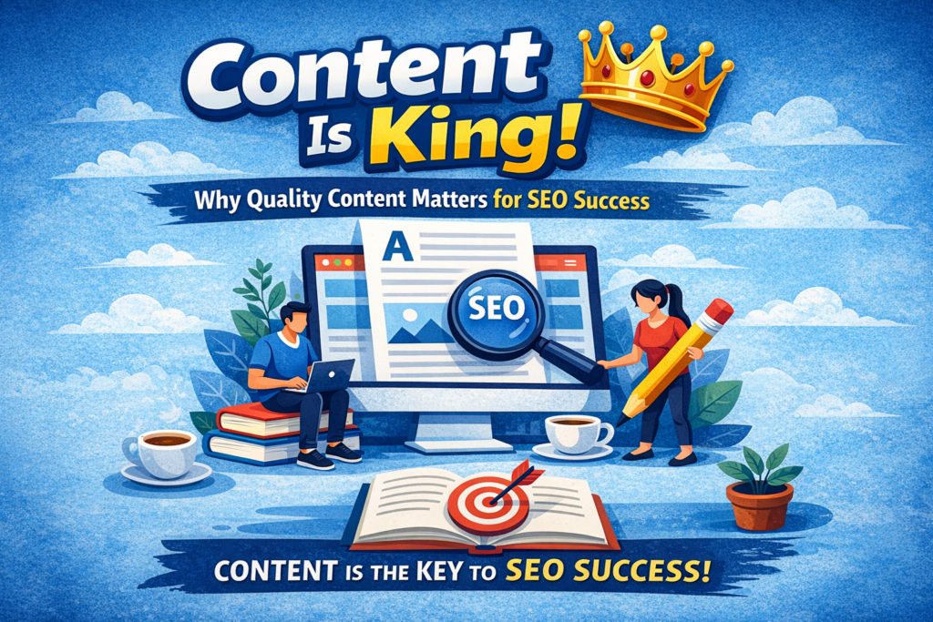 Why Content Is the Backbone of SEO and Website Success Content is king SEO importance