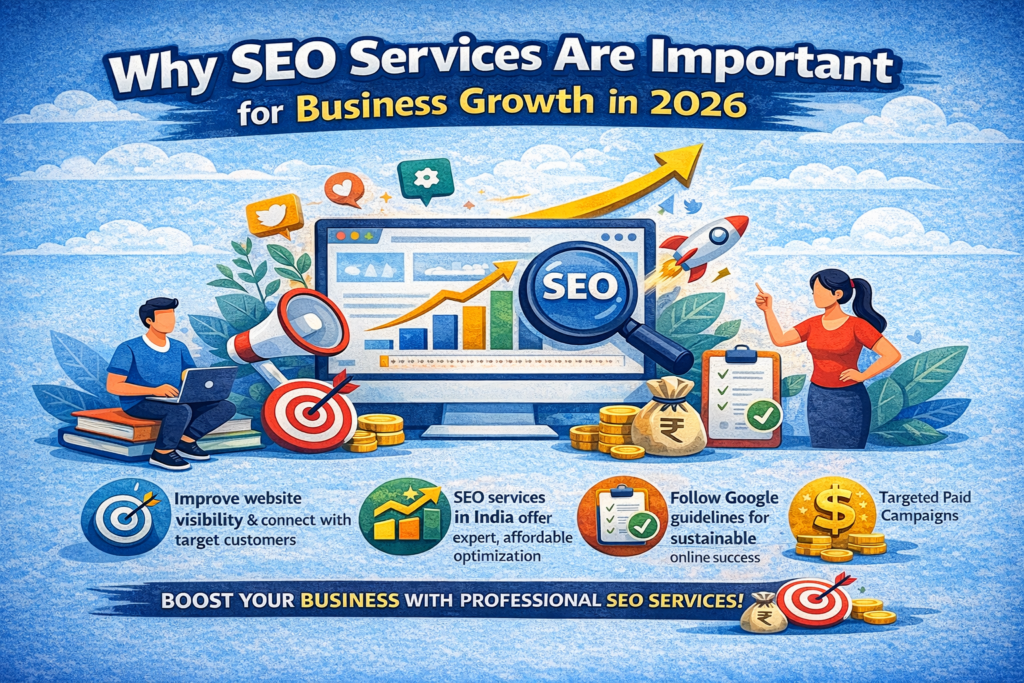 Why SEO Services Are Important for Business Growth in 2026 Why SEO Services Are Important for Business Growth in 2026