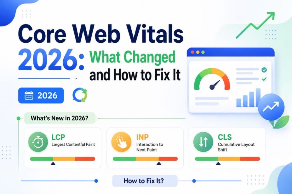 Core Web Vitals 2026: What Changed and How to Fix It core web vitals 2026 what changed