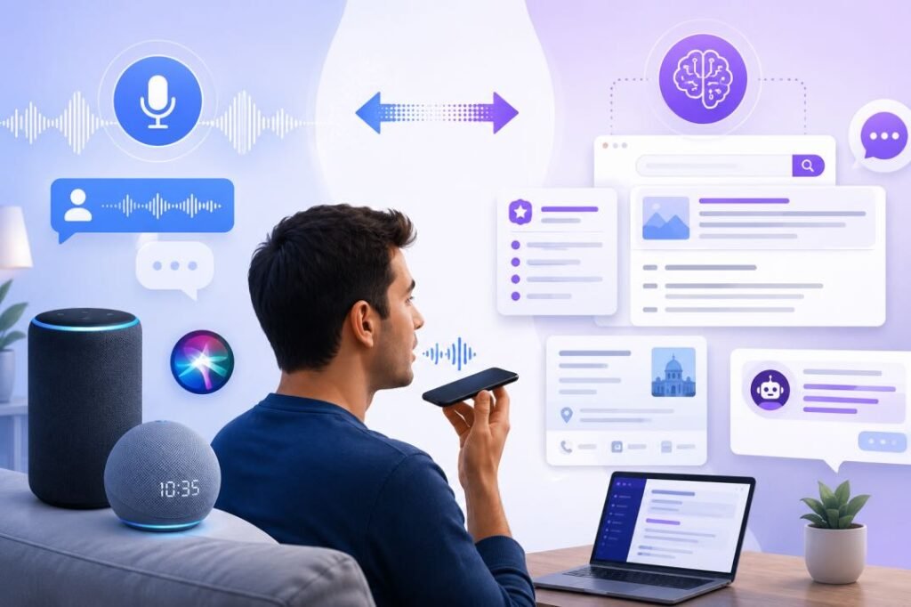 Voice Search Optimization for Alexa & Siri: How It Differs From AEO voice search optimization